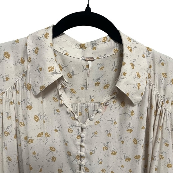 Free People Modern Muse Floral Blouse - Picture 5 of 11